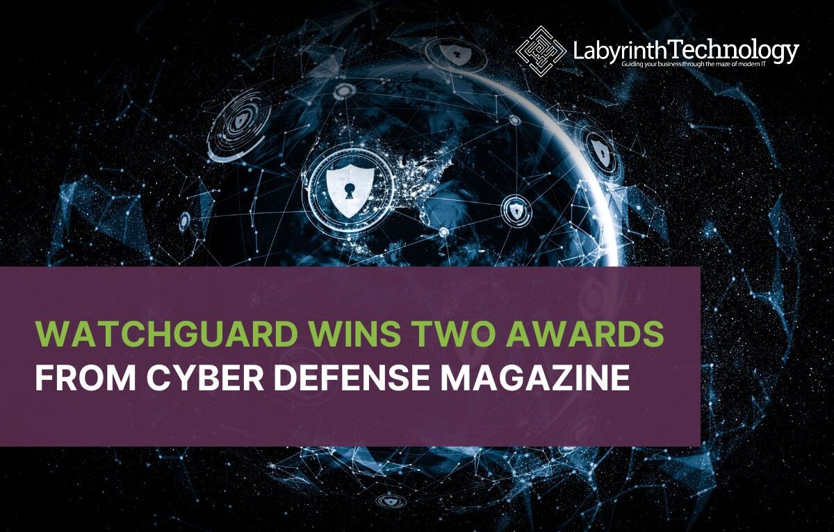 WatchGuard Wins Two Awards From Cyber Defense Magazine
