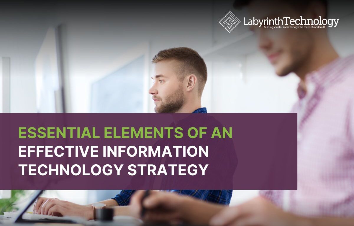 Essential Elements of an Effective Information Technology Strategy