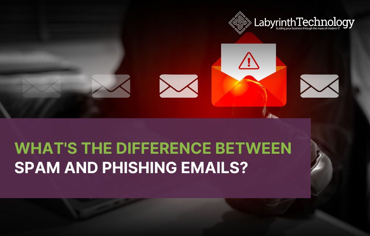 What’s the Difference Between Spam and Phishing Emails?