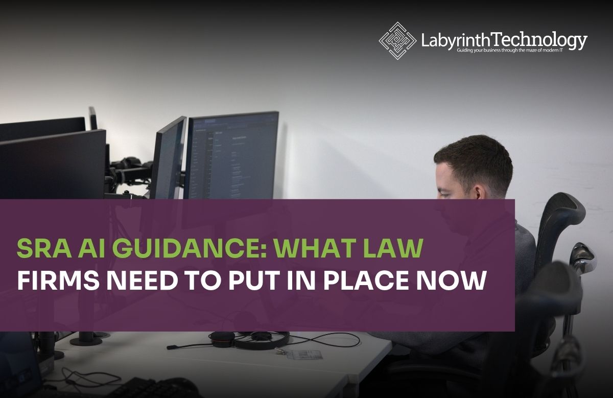 SRA AI Guidance: What Law Firms Need to Put in Place Now